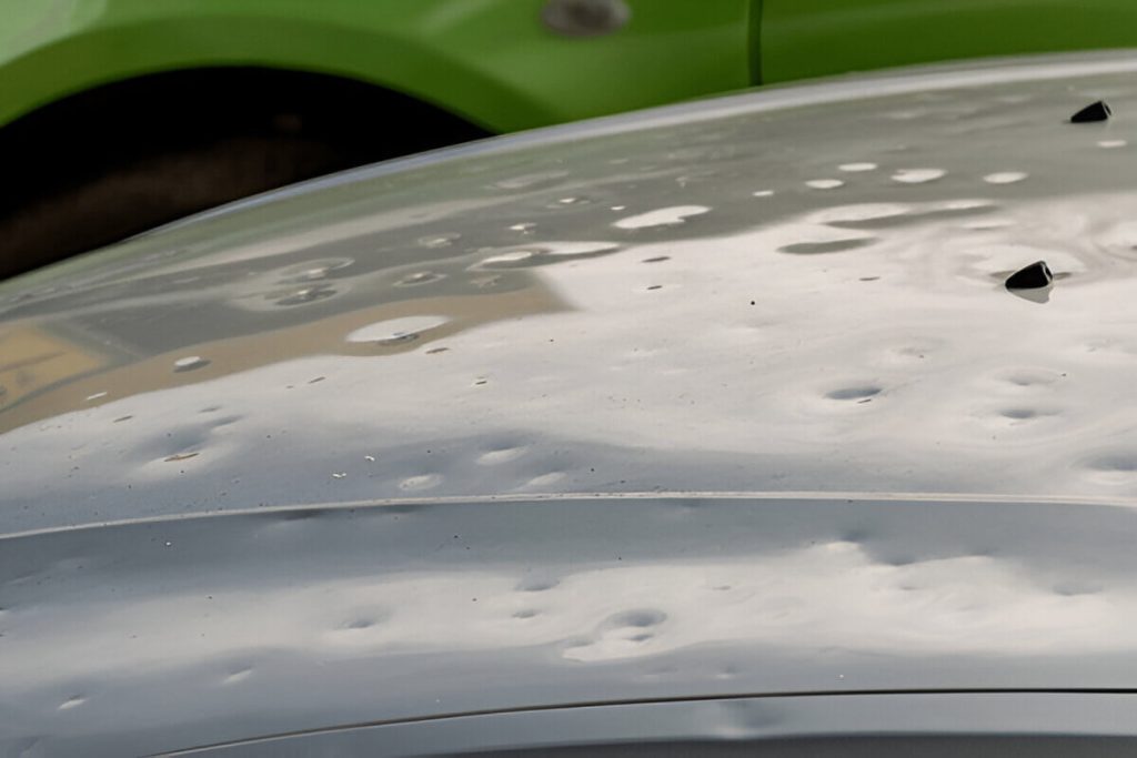 Identifying Hail Damage On Your Vehicle